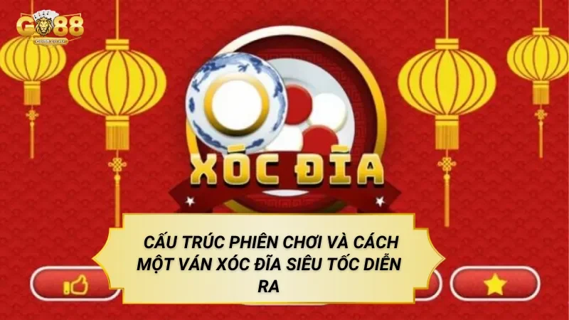 Xóc Đĩa Siêu Tốc – Hình Thức Giải Trí Trực Tuyến Tốc Độ Cao Trên Go88 Cấu Trúc Phiên Chơi Và Cách Một Ván Xóc Đĩa Siêu Tốc Diễn Ra