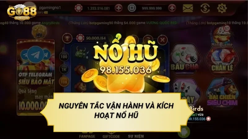 Nổ Hũ Sảnh Techplay Go88 – Cơ Chế Slot Dựa Trên Đóng Góp Lượt Quay Nguyên Tắc Vận Hành Và Kích Hoạt Nổ Hũ